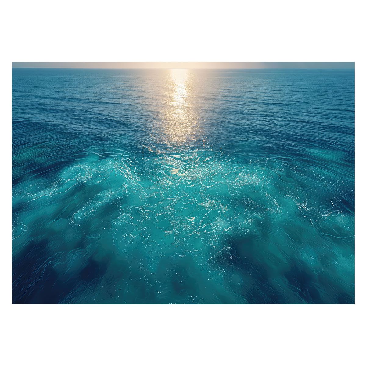 B1サイズ（約73x103cm）】【lh-poster-3435】【フレーム付き】ブルー