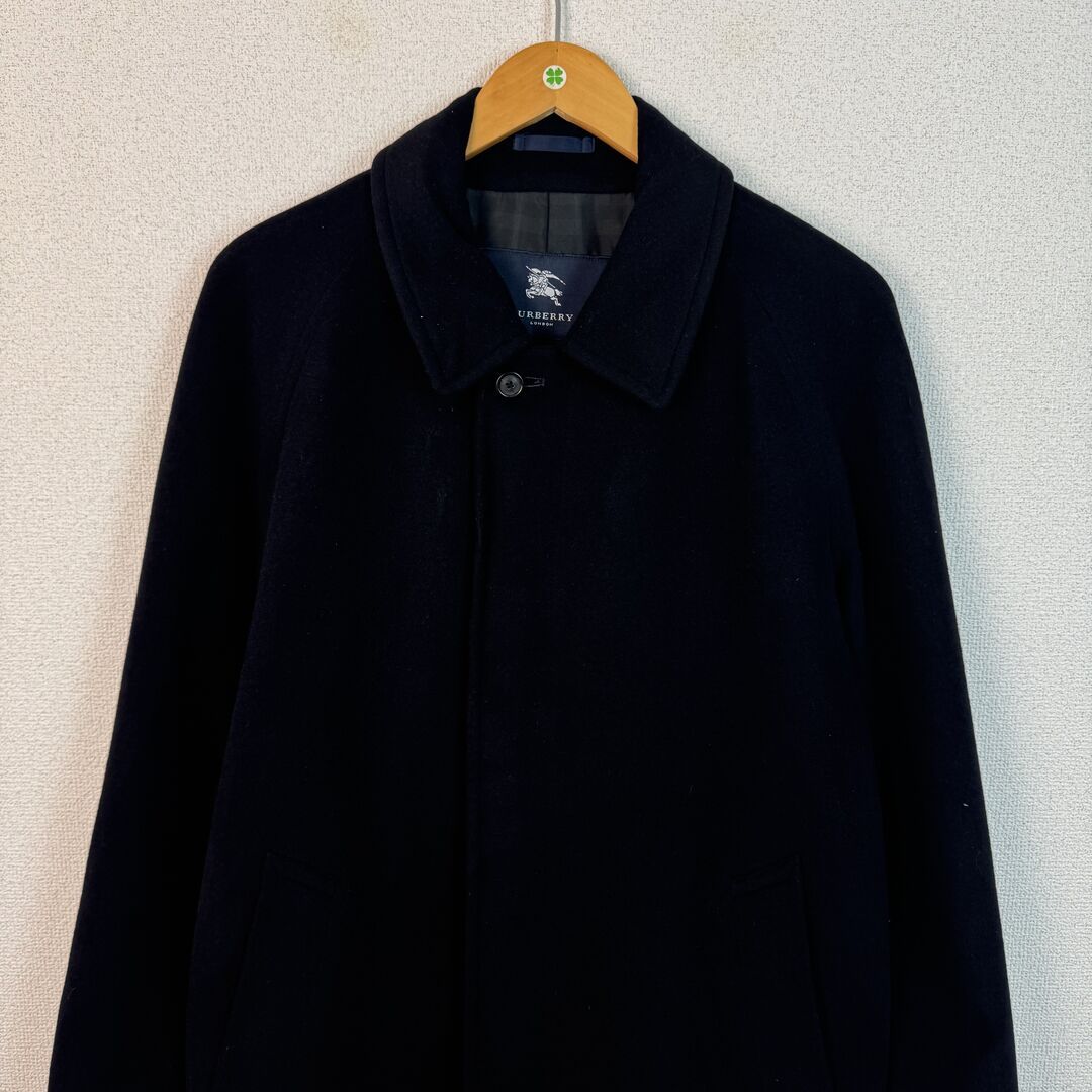BURBERRY LONDON バーバリーロンドン　ジャケット　カシミヤ　卒業式 BURBERRY LONDON バーバリーロンドン コート カシミヤ 無地 ブラック
