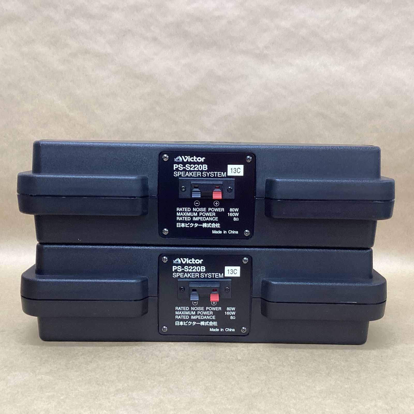  2台セット JVC スピーカー PS S 220 B 80 W 業務用 コンパクトスピーカー 広指向性モデル スピーカー スピーカー ウーファー