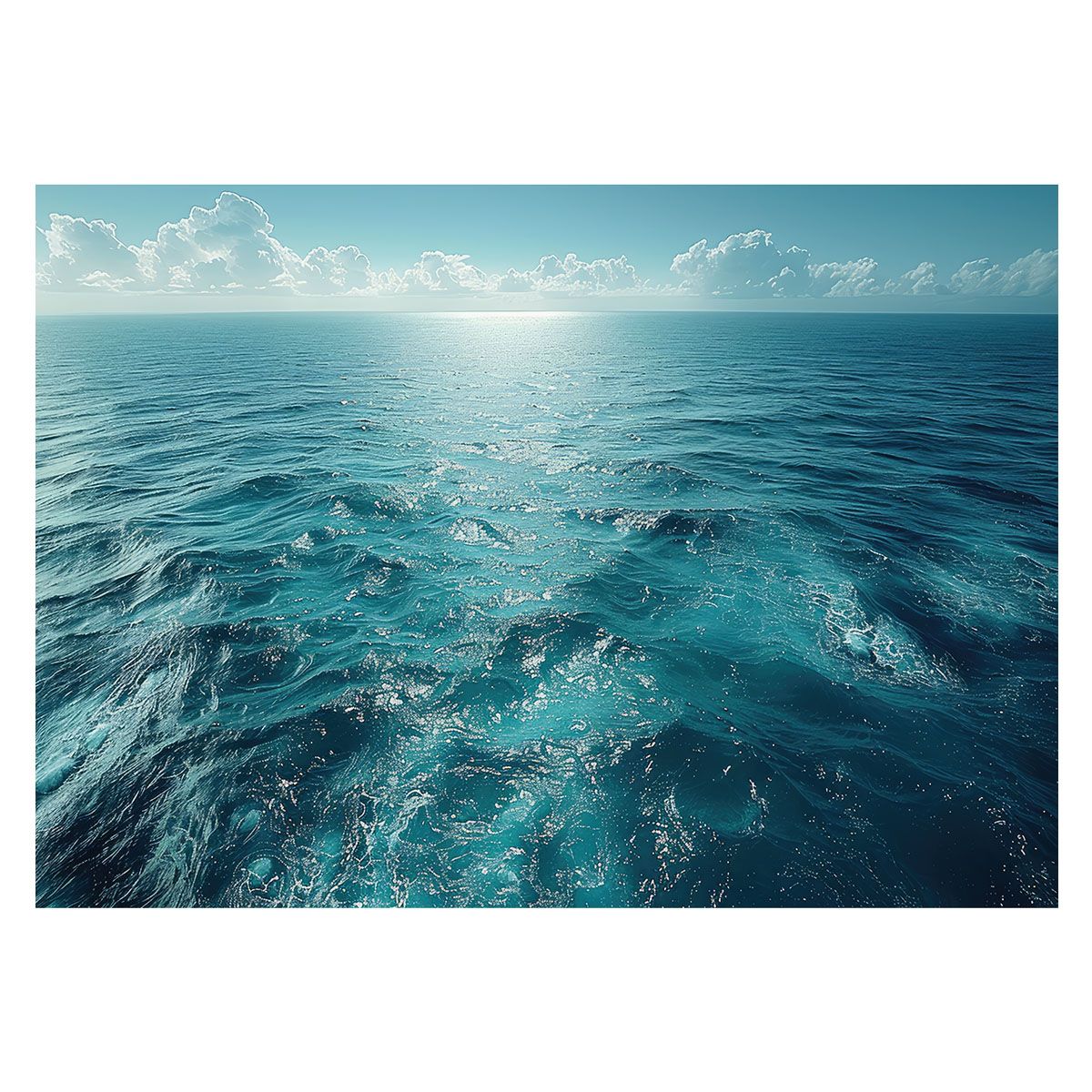 B2サイズ（約51x73cm）】【lh-poster-3451】【フレーム付き】ブルー