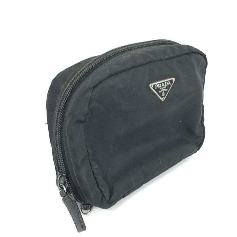 現状渡し品】PRADA プラダ MINI POACH ミニポーチ 化粧ポーチ 小物入れ