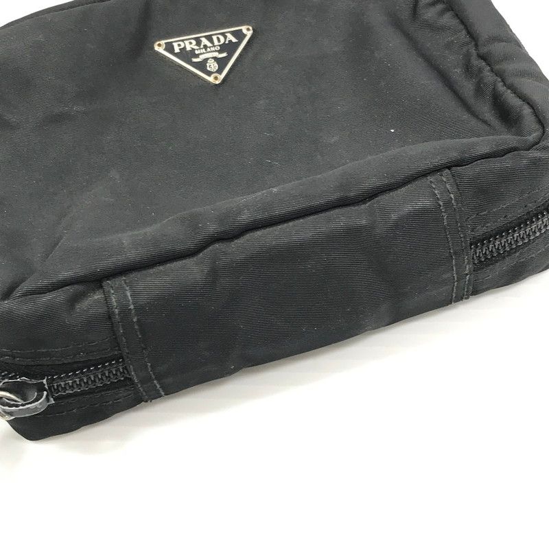 現状渡し品】PRADA プラダ MINI POACH ミニポーチ 化粧ポーチ 小物入れ