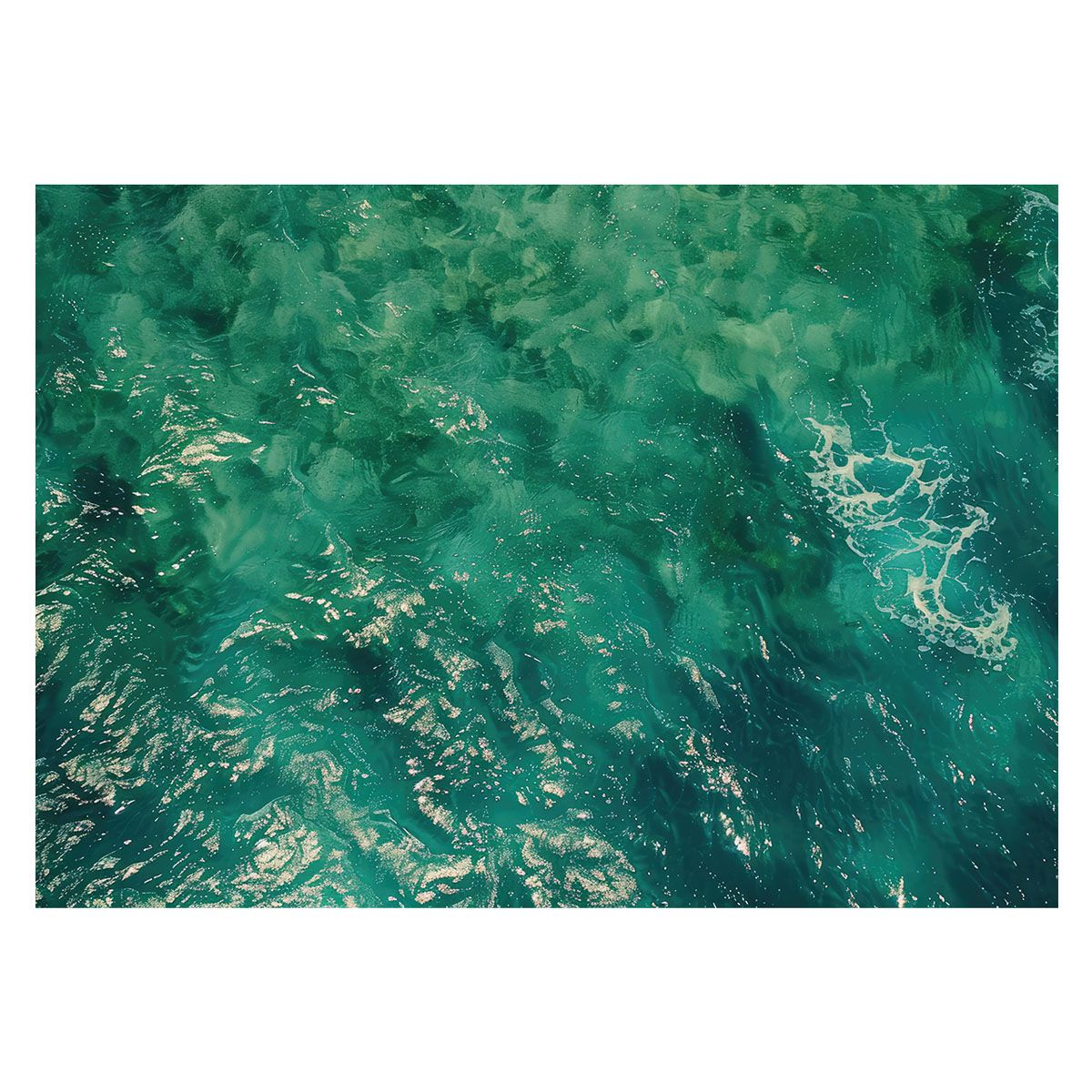 B1サイズ（約73x103cm）】【lh-poster-3458】【フレーム付き】ブルー