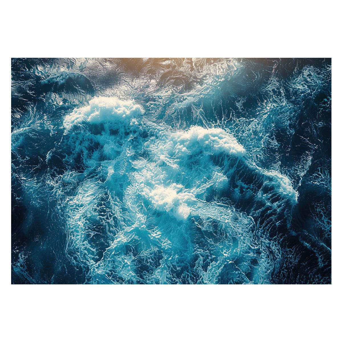 肉質油絵　横　特寸法　波　海　額装仕上げ品 肉質油絵 横 特寸法 海 波 額装仕上げ品 肉質油絵 横 特寸法 波 海