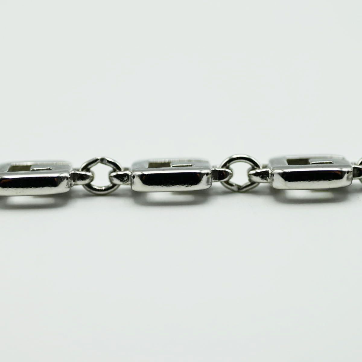 GIVENCHY ジバンシー Gロゴ GP ロングネックレス シルバー M2511-k101 