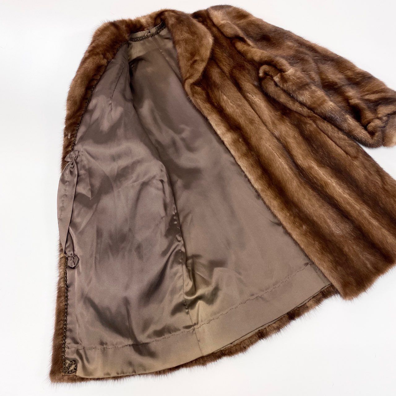 【美品】SAGAMINK/ROTINY/サガミンク/デミバフミンク/ハーフコート サガミンク デミバフミンク ハーフコート リアルファー 毛皮 15 2XL