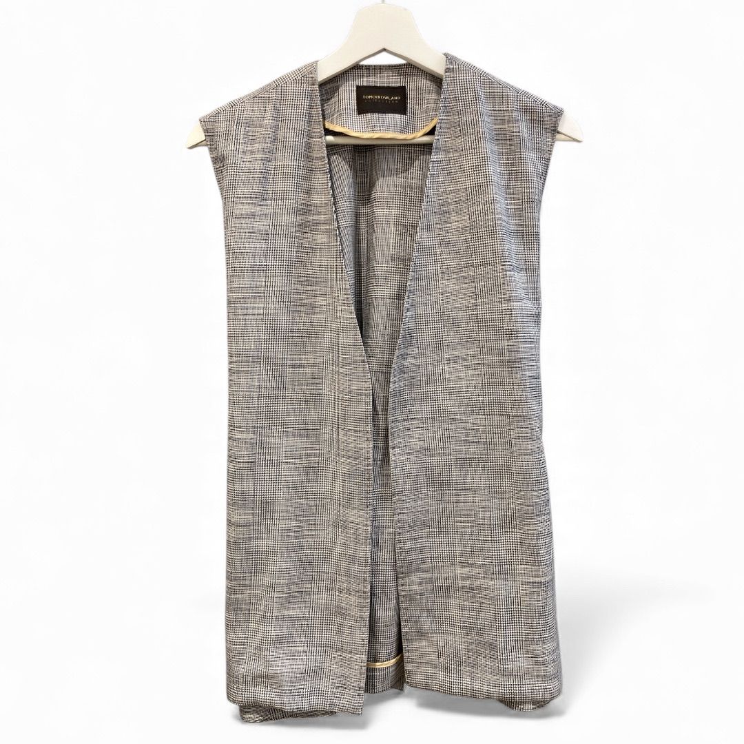 TOMORROWLAND トゥモローランド シャイニーグレンチェックベルテッド