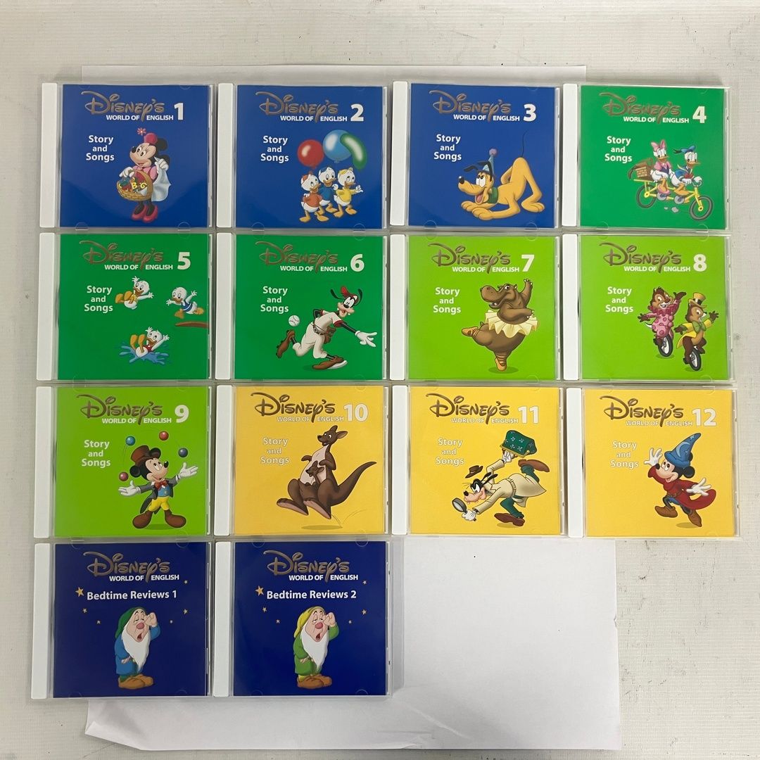 DWE ステップバイステップ シングアロング 2019年頃 DVD CDセット