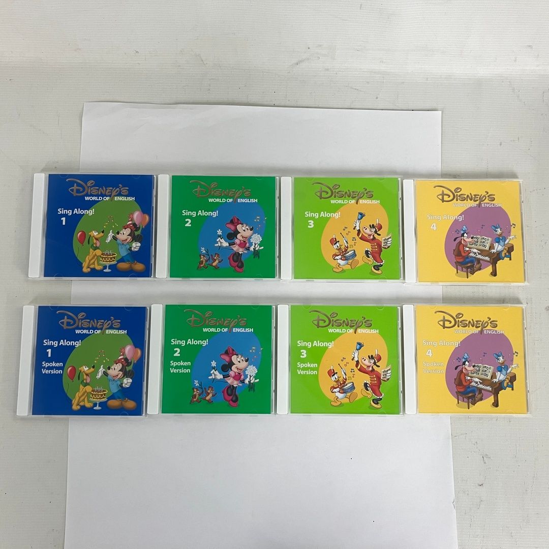 DWE ステップバイステップ シングアロング 2019年頃 DVD CDセット