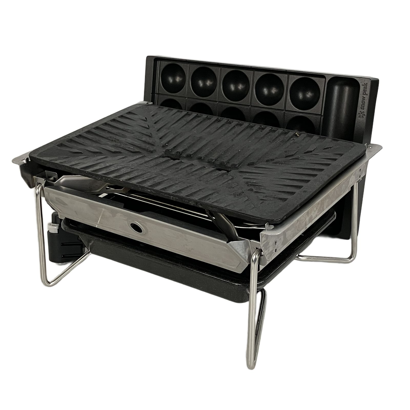 Snow peak GS-355 グリルバーナー 雪峰苑 CS-356 雪峰苑 たこ焼き