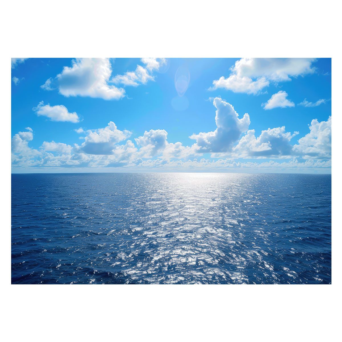 B4サイズ（約25x36cm）】【lh-poster-3498】【フレーム付き】ブルー