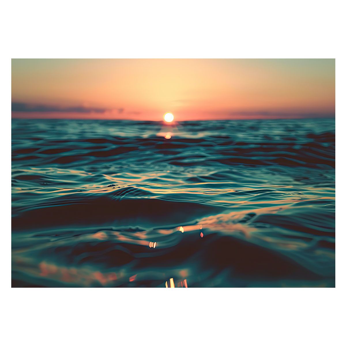 A1サイズ（約59x84cm）】【lh-poster-3499】【フレーム付き】ブルー