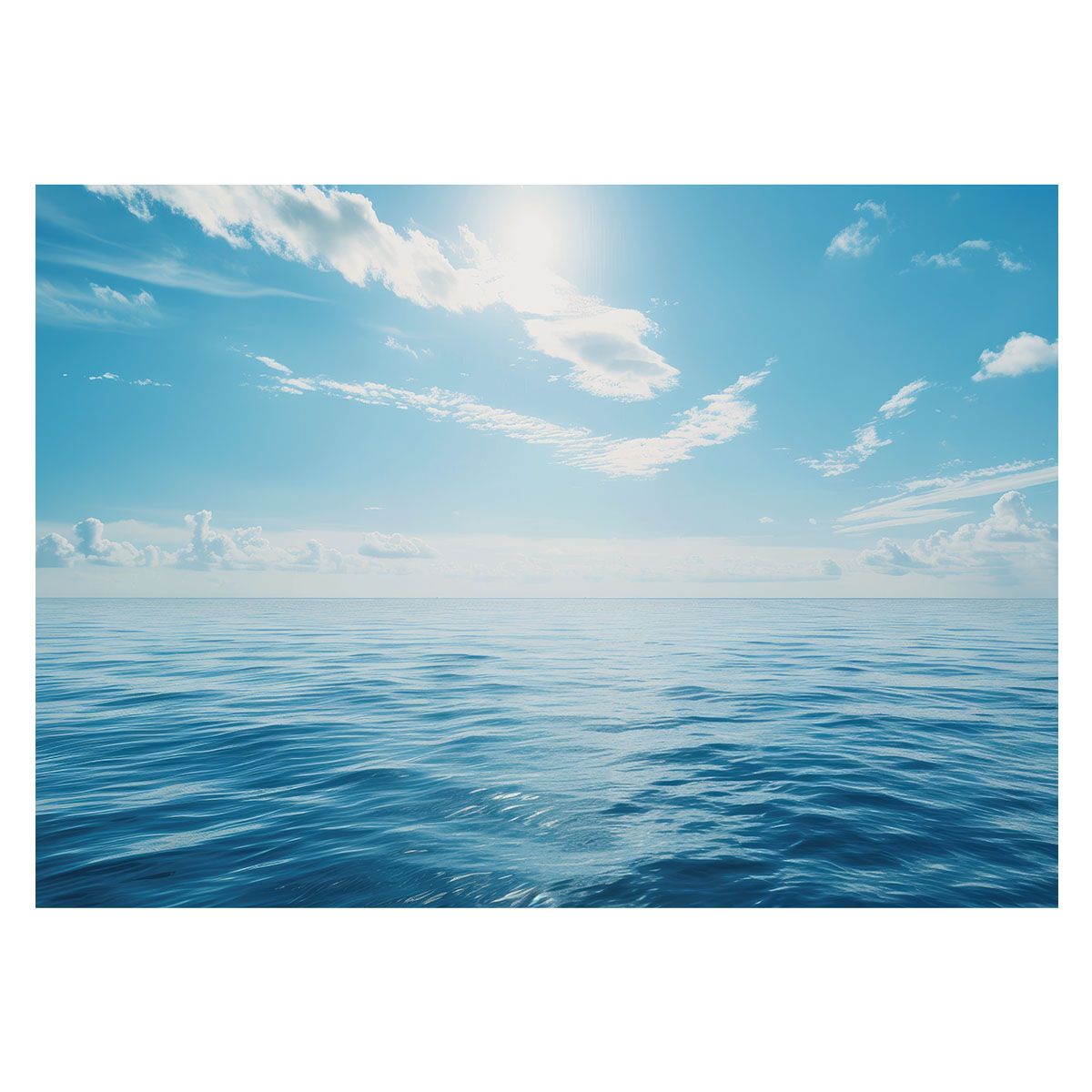 B1サイズ（約73x103cm）】【lh-poster-3500】【フレーム付き】ブルー