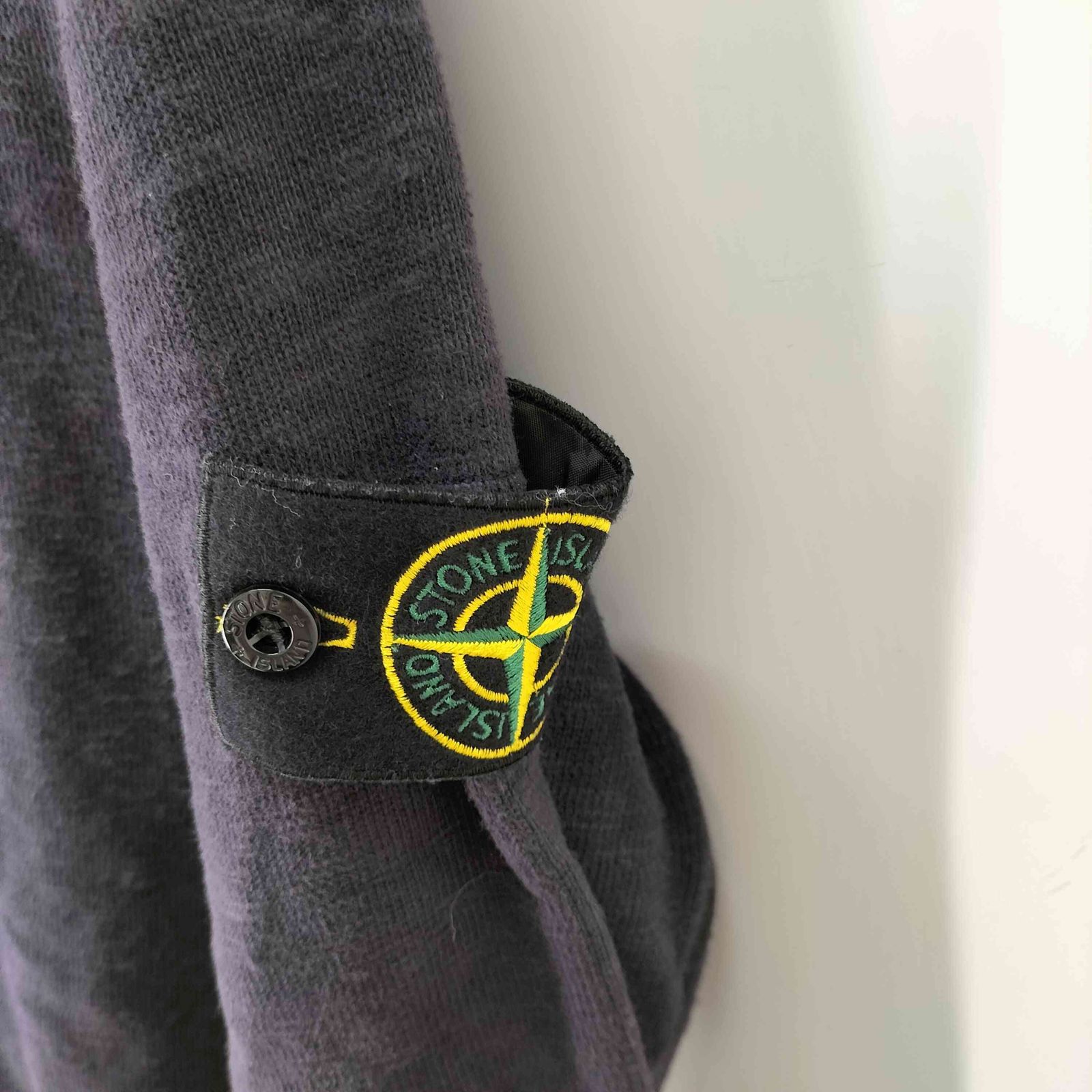 STONE (ストーンアイランド) 長袖ポロシャツ メンズ import：L 【中古】【ブランド古着バズストア】 ストーンアイランド STONE ISLAND 長袖ポロシャツ メンズ import：L