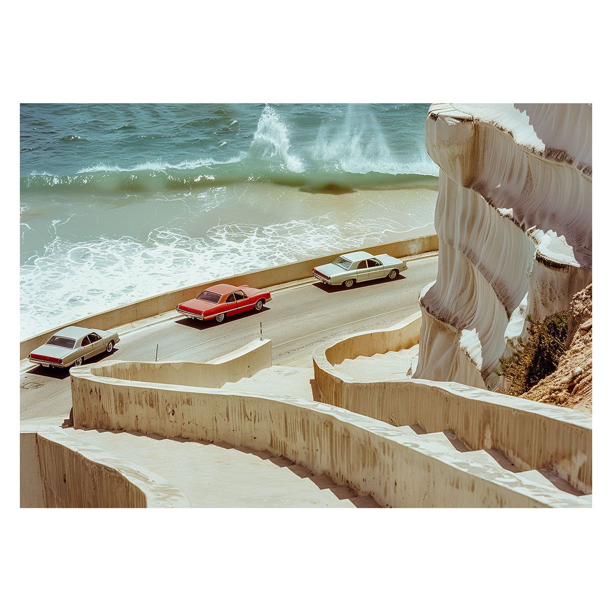 ポスター　写真　ベニスビーチ　フレーム付き ポスター 写真 ベニスビーチ フレーム付き ポスター 写真 ベニスビーチ