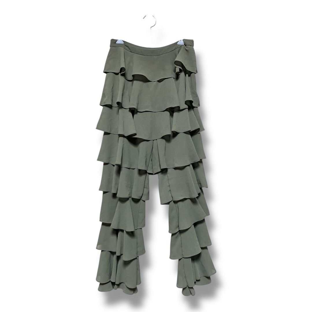 sahara サハラ フリルレイヤードパンツ ティアドロップ 定価16500円