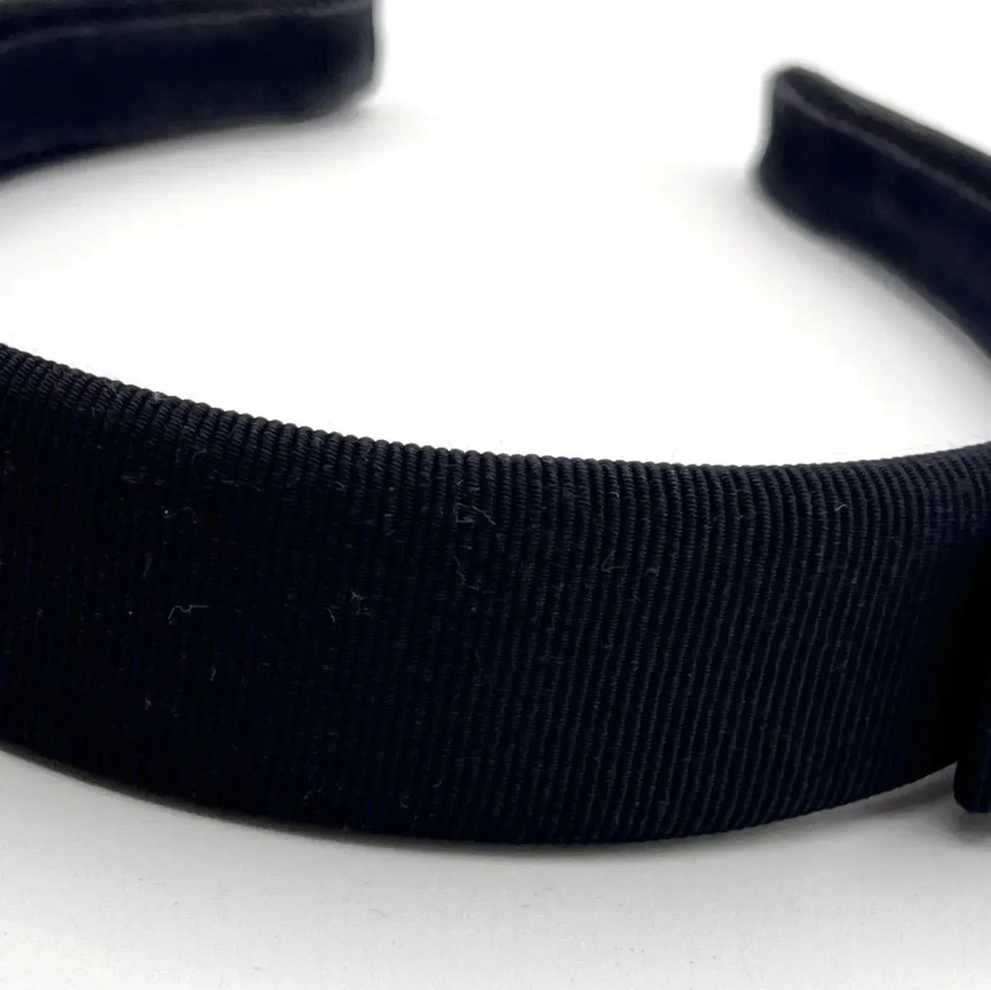 Salvatore Ferragamo フェラガモ カチューシャ ネイビー ゴールド