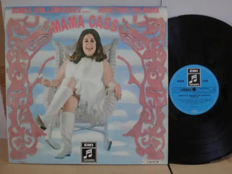 German LP Mama Cass ー 1969 年 早い
