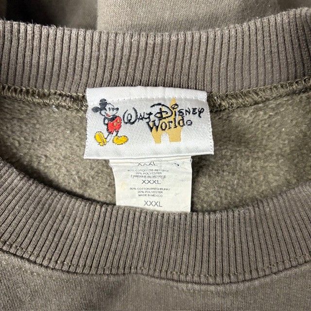 90年代 Walt Disney World TIGER フロッキープリント スウェット