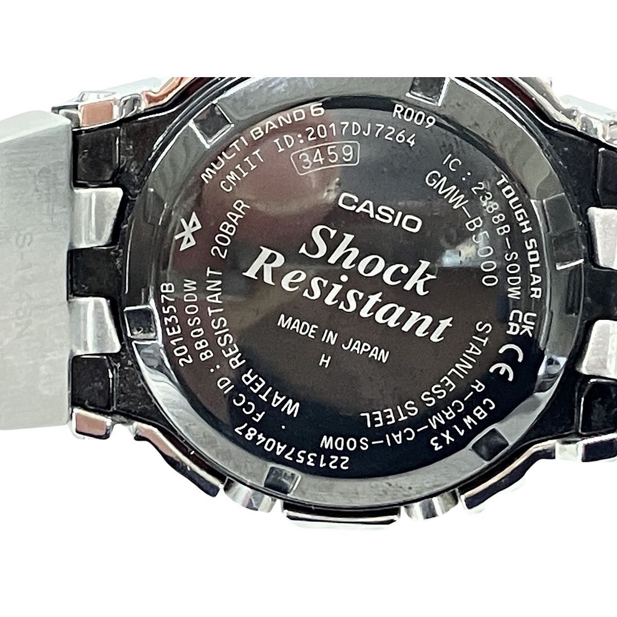 CASIO G-SHOCK GMW-B5000-1JF デジタル文字盤 カシオ ジーショック