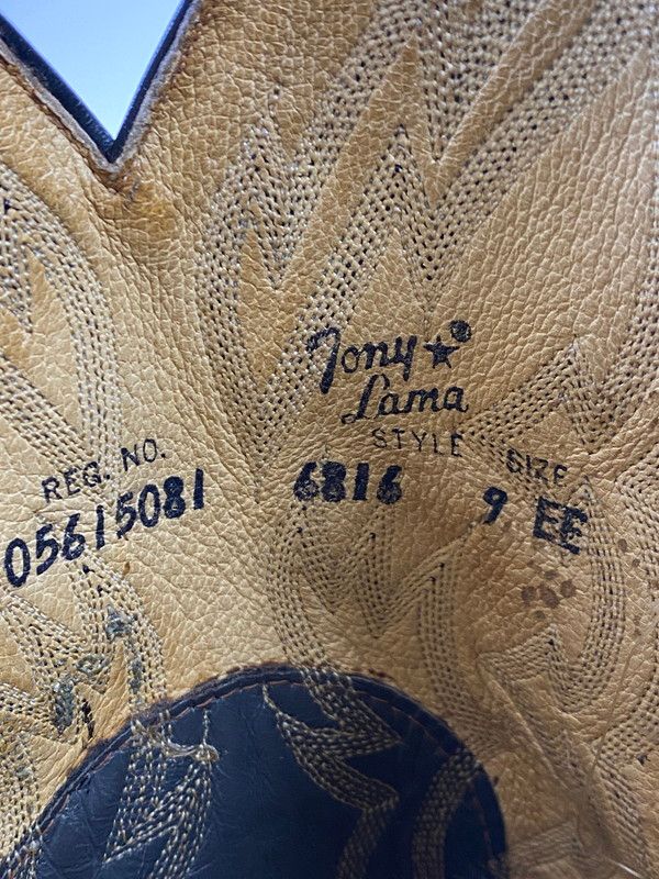  品 TONY LAMA トニーラマ WESTERN BOOTS 6816 ウエスタンブーツ 靴 164 251209 kk 13 min ワークブーツ ブーツ 革靴