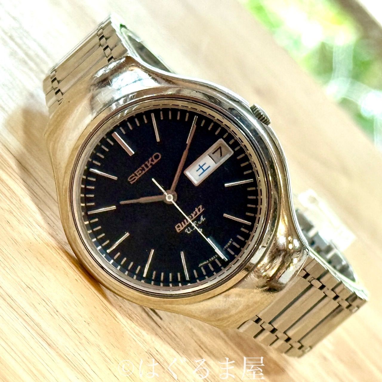 1972年10月製造 セイコー 最高級品 38クォーツ V.F.A. 動作確認済