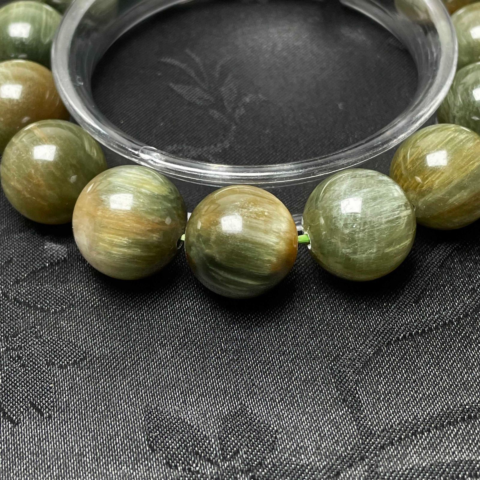 緑閃石ブレス 天然石