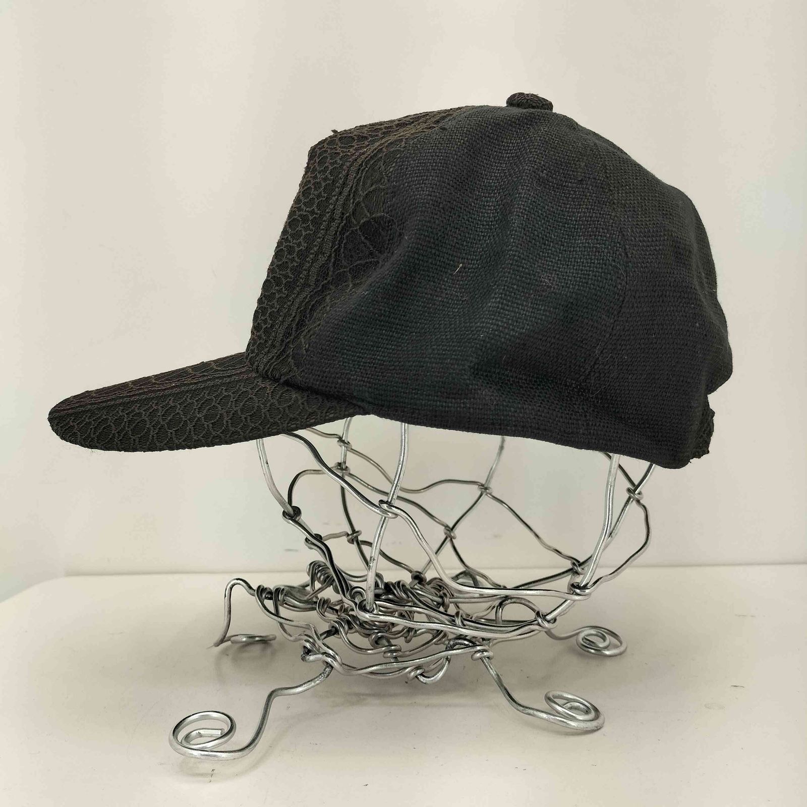 ☆ CA4LA カシラ レザー 6パネル キャップ 変色加工品 ☆ CA4LA カシラ レザー 6パネル キャップ 変色加工品 HK TP 6P CAP