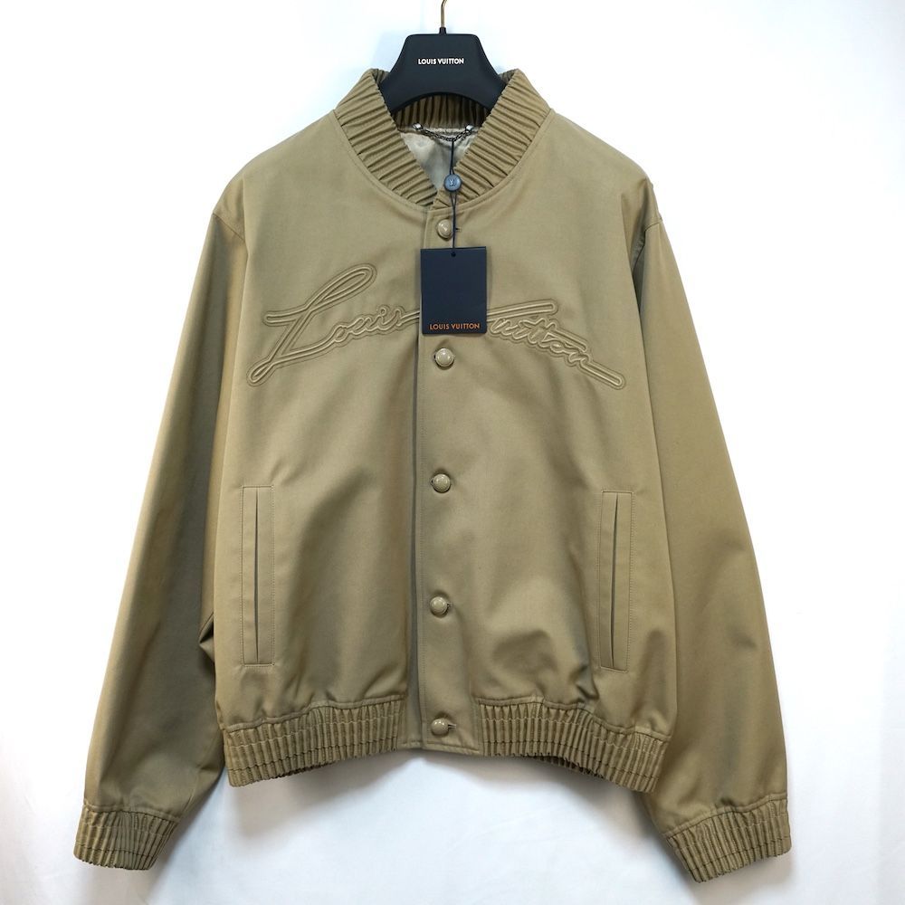 LOUIS VUITTON ルイヴィトン エンブロイダリー ロゴ ボンバー
