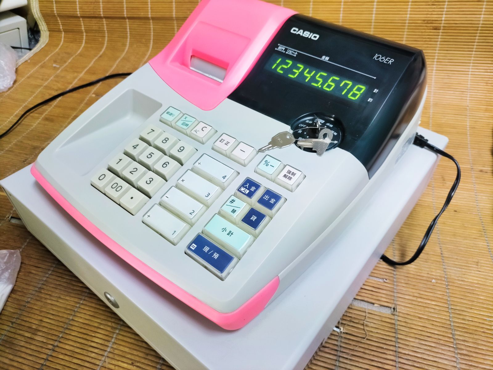 カシオレジスター 106ER 簡単便利特殊 送料込 291194 - メルカリ
