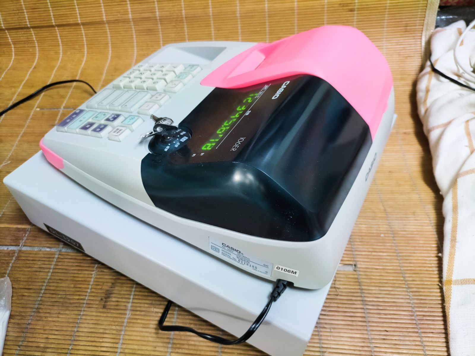 カシオレジスター 106ER 簡単便利特殊 送料込 291194 - メルカリ