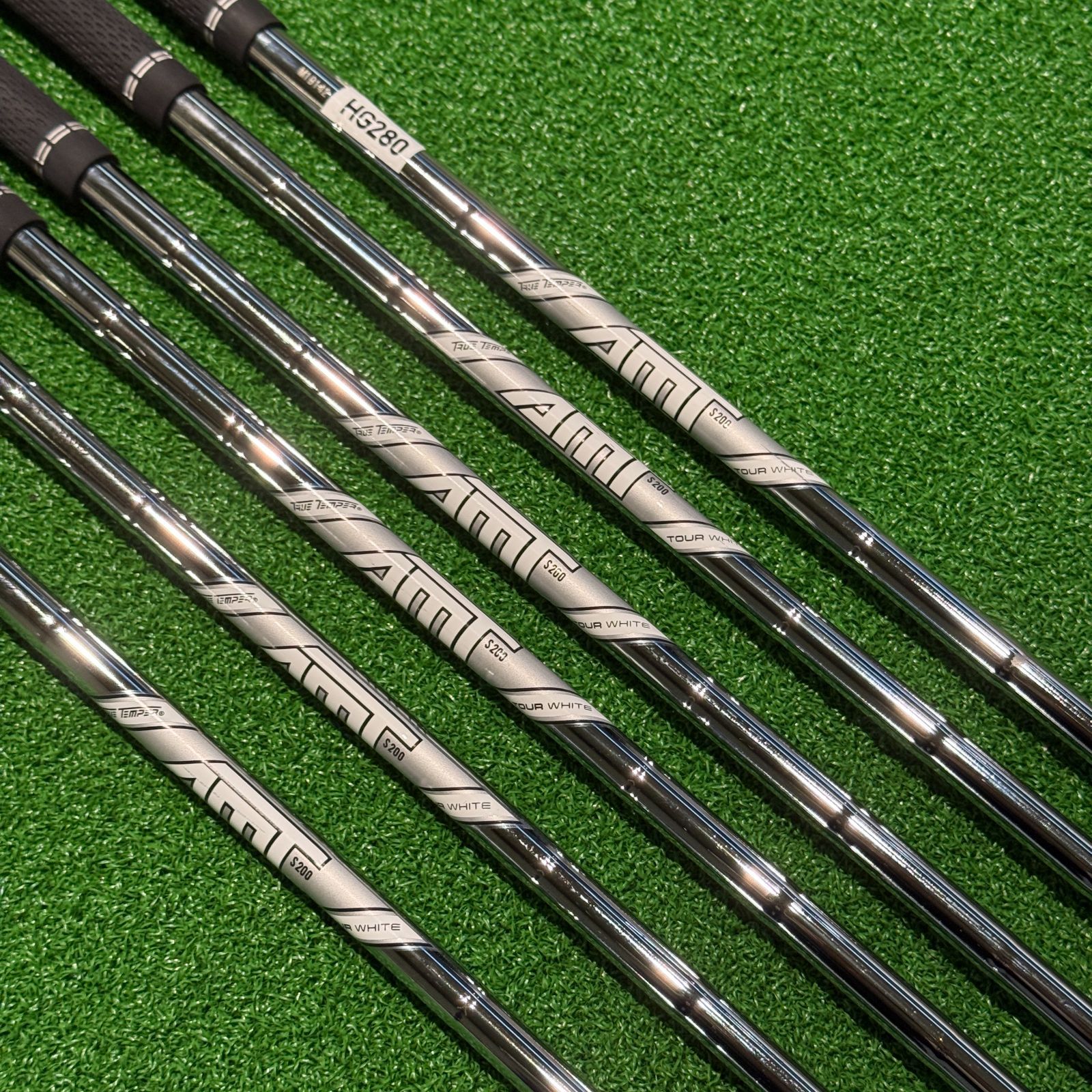 トゥルーテンパー Dynamic Gold S200アイアンシャフト6本