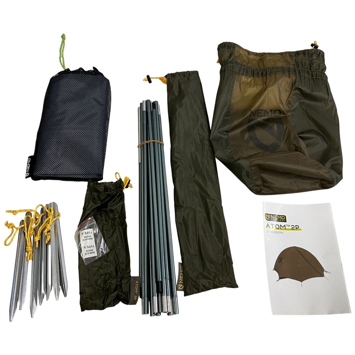 NEMO アトム 2P キャニオン NM-ATM2P-CY ニーモ ツーリングテント