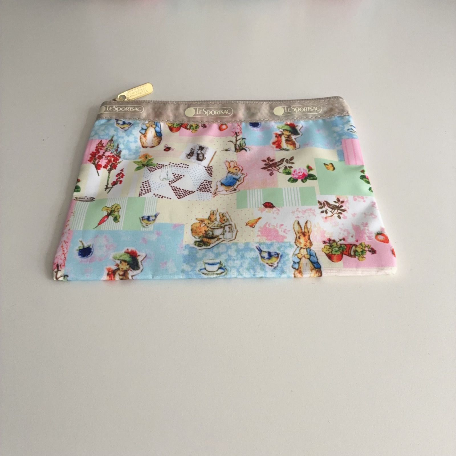 タグ付き レスポートサック ショルダーバッグ ポーチ付き ピーター