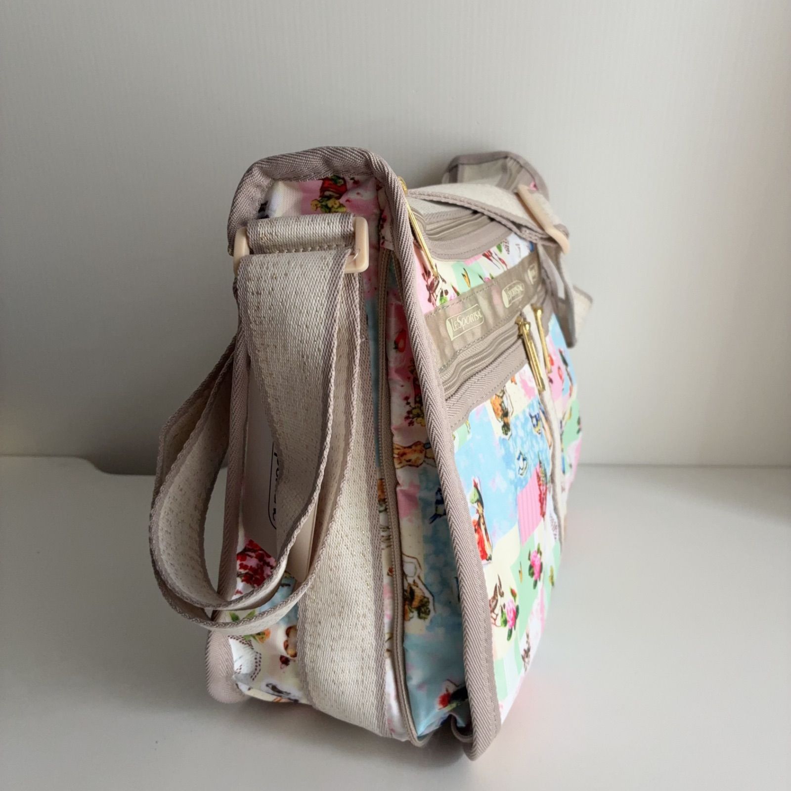 タグ付き レスポートサック ショルダーバッグ ポーチ付き ピーター タグ付き レスポートサック ショルダーバッグ ポーチ付き ピーター