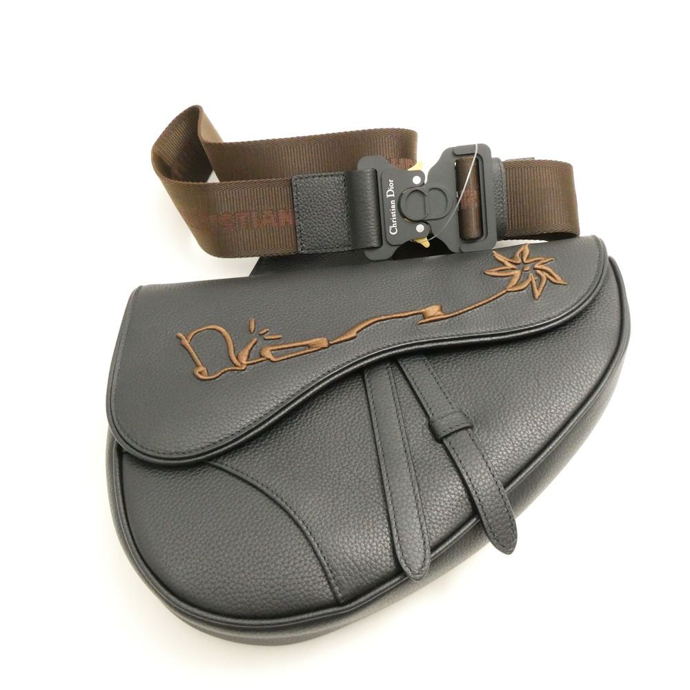 Christian Dior ディオール Mini Leather Saddle Crossbody 11 BO 1211 サドルクロスボディバッグ トラヴィス スコット Travis Scott