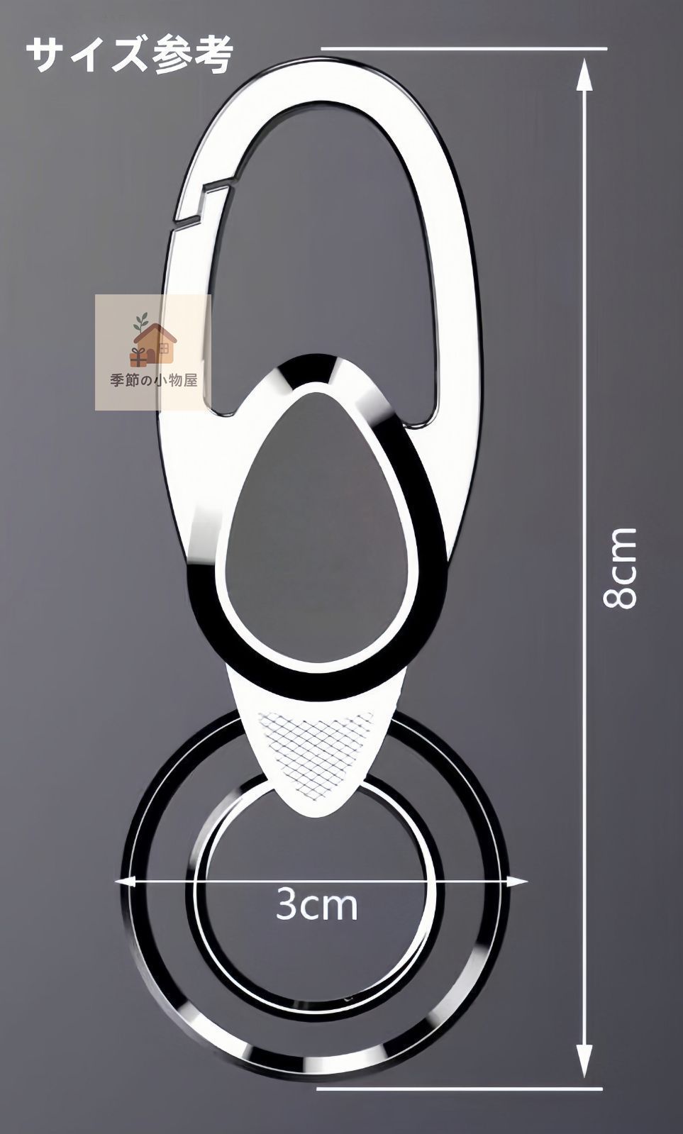 新品・未使用】マツダ専用 高級亜鉛合金製 クラシックダブルリング