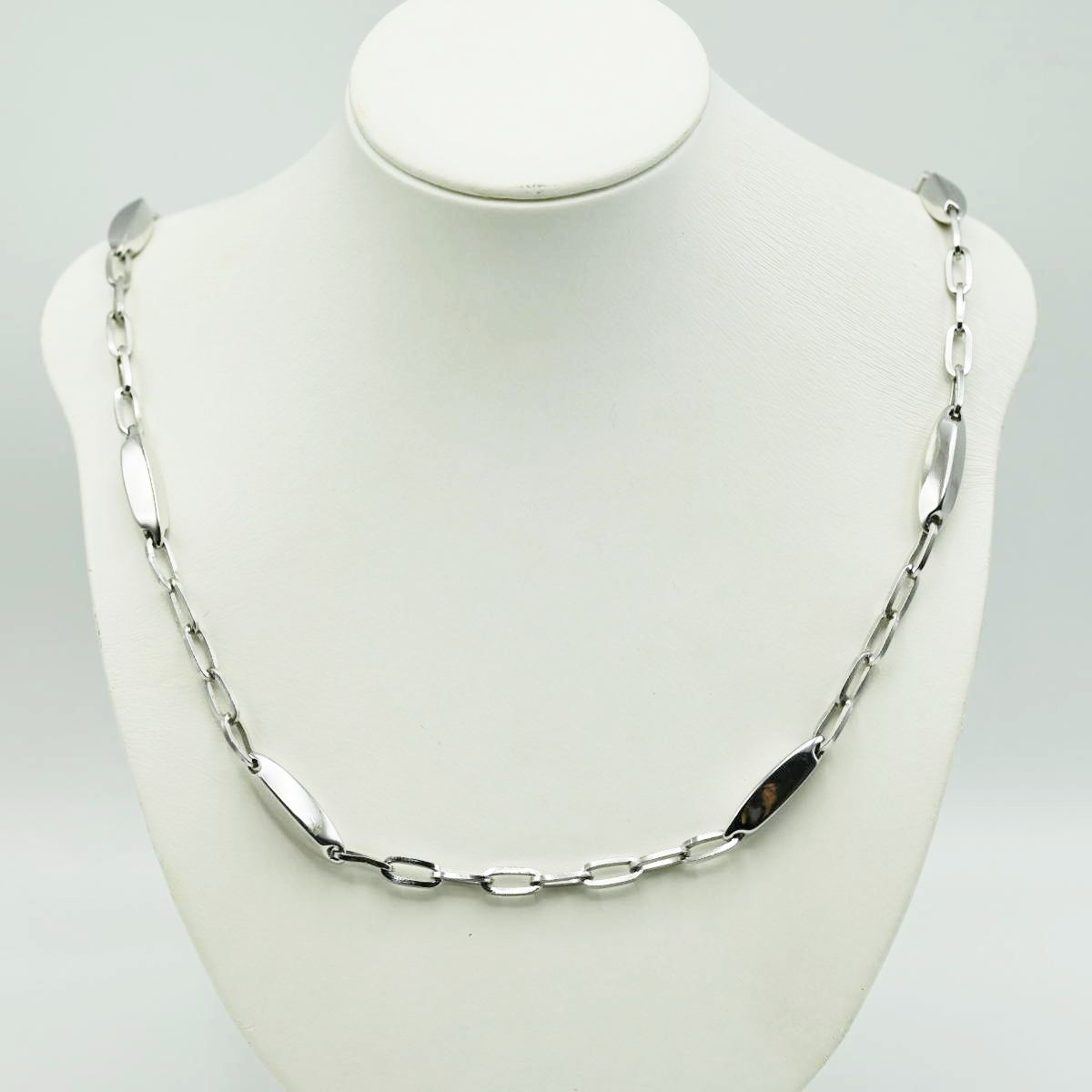 GIVENCHY ジバンシー デザインチェーン GP ネックレス シルバー M2511