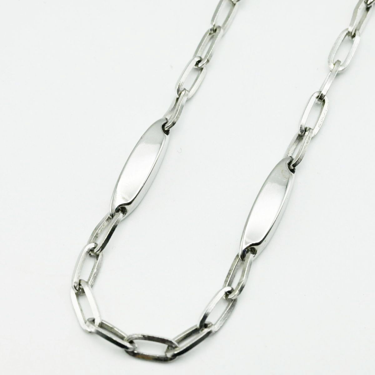 GIVENCHY ジバンシー デザインチェーン GP ネックレス シルバー M2511