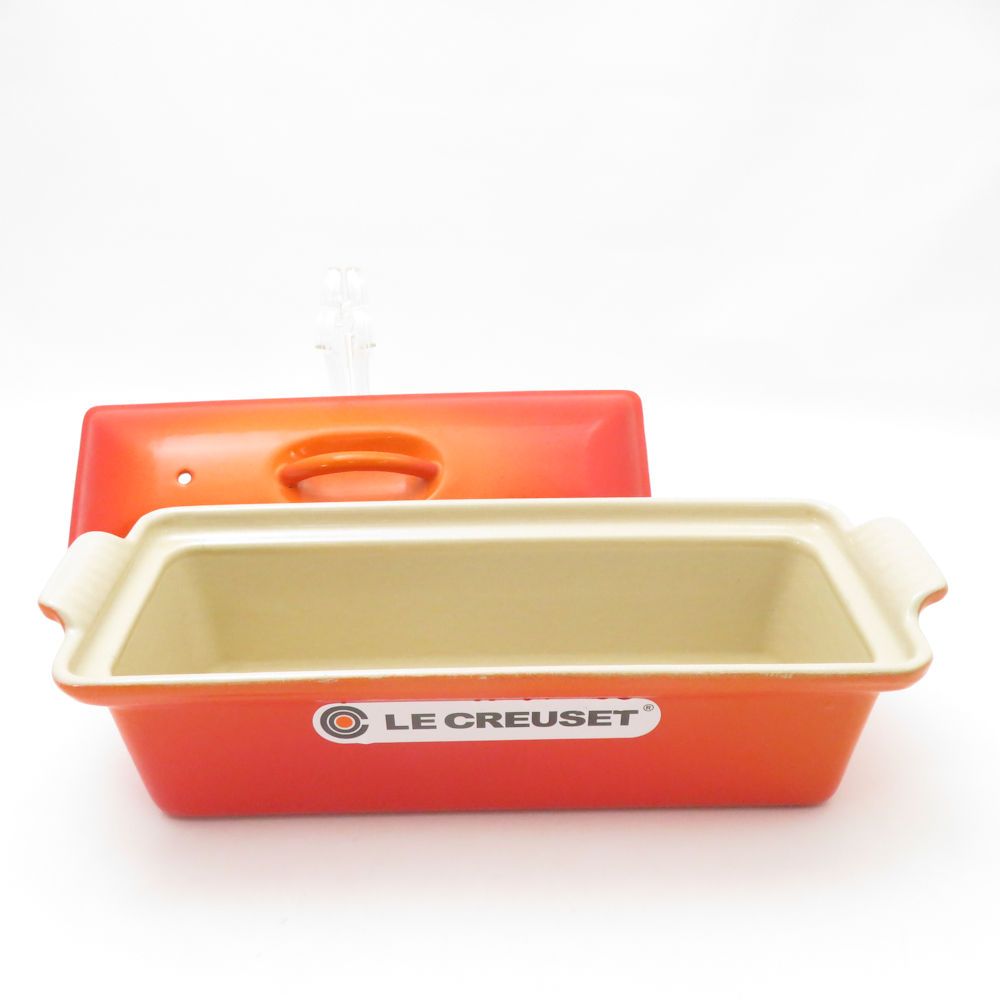 Le Creuset ルクルーゼ テリーヌ レクタ テリーヌ型 28 cm 蓋付
