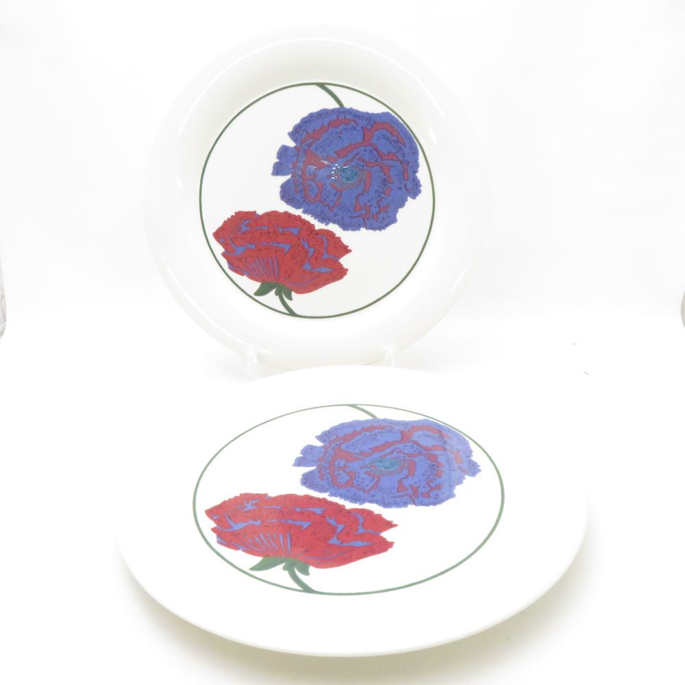 ARABIA アラビア illusia イリュージア 大皿 ペア 30 cmプレート ディナー