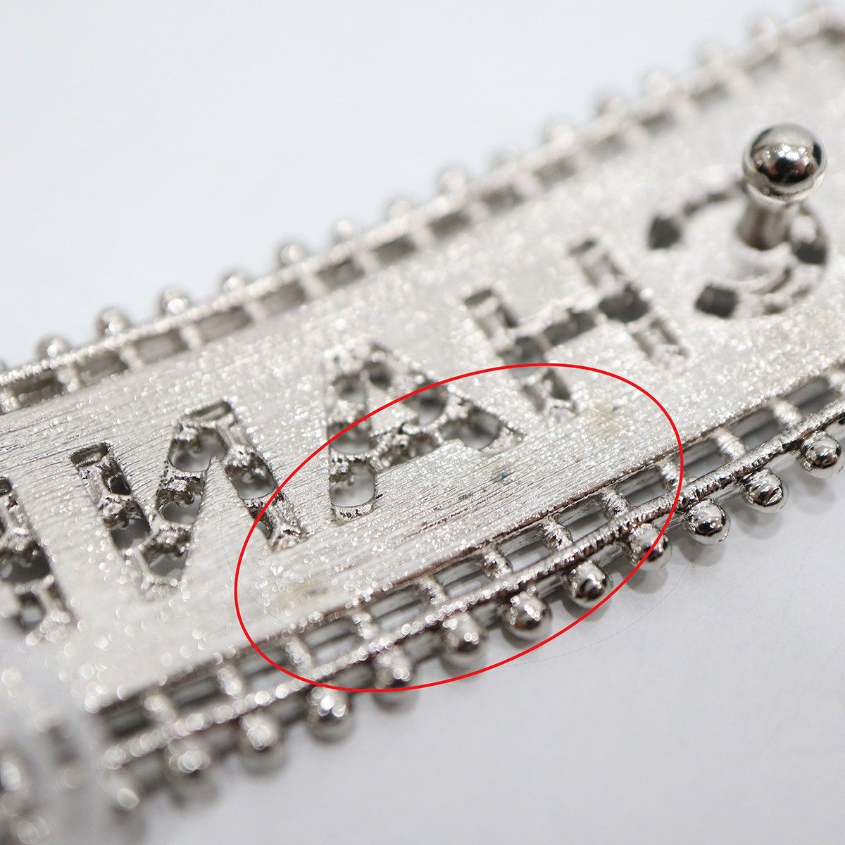 CHANEL シャネル P23 バレッタ ヘアクリップ ロゴ ヘアアクセ