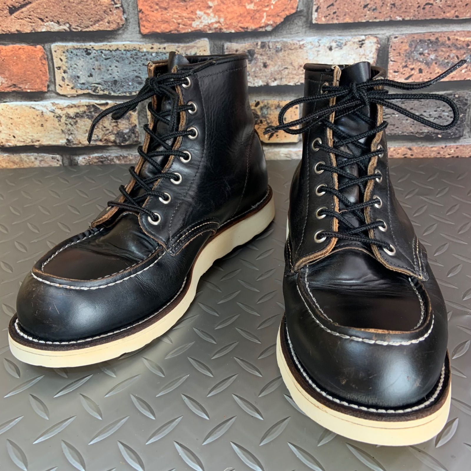 ☆REDWING 8179 オリジナル茶芯 刺繍羽タグ前期 1996年製 US7E JP25