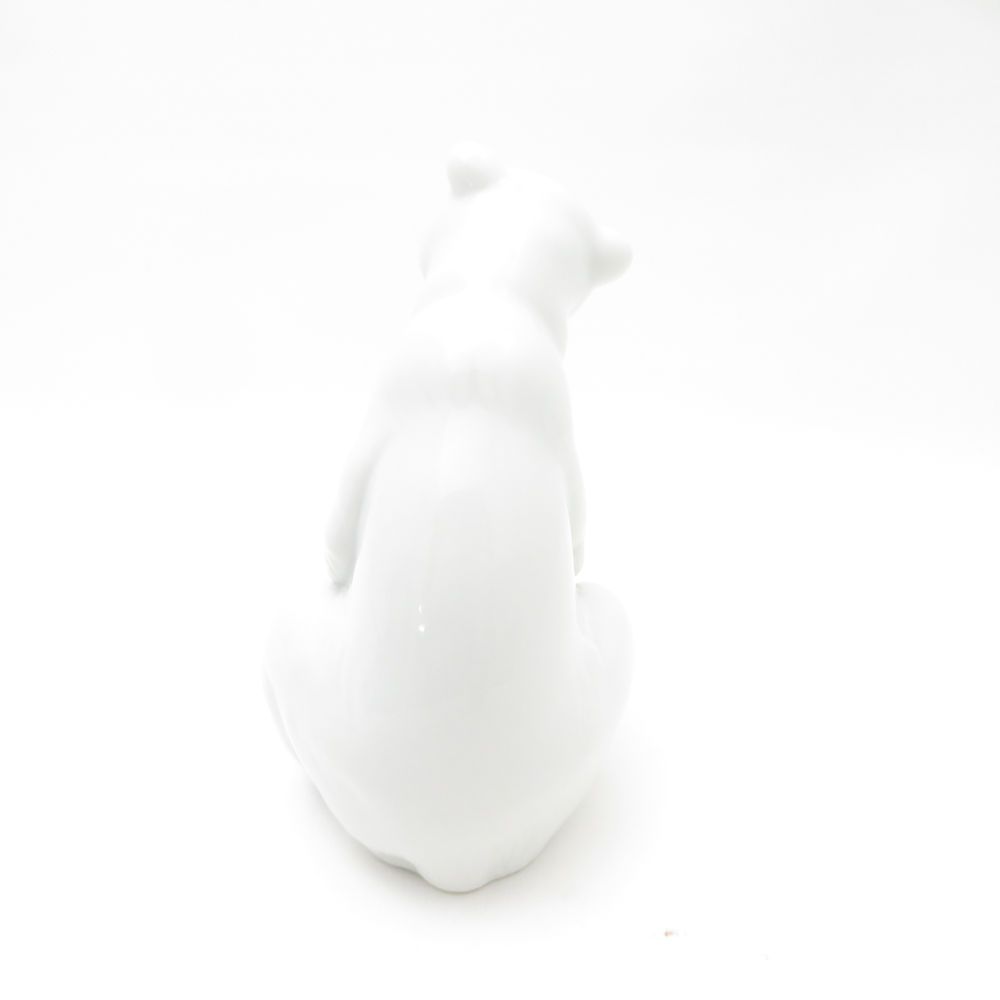 未使用 LLADRO リヤドロ 1208 RESTING POLAR BEAR ホッキョクグマ
