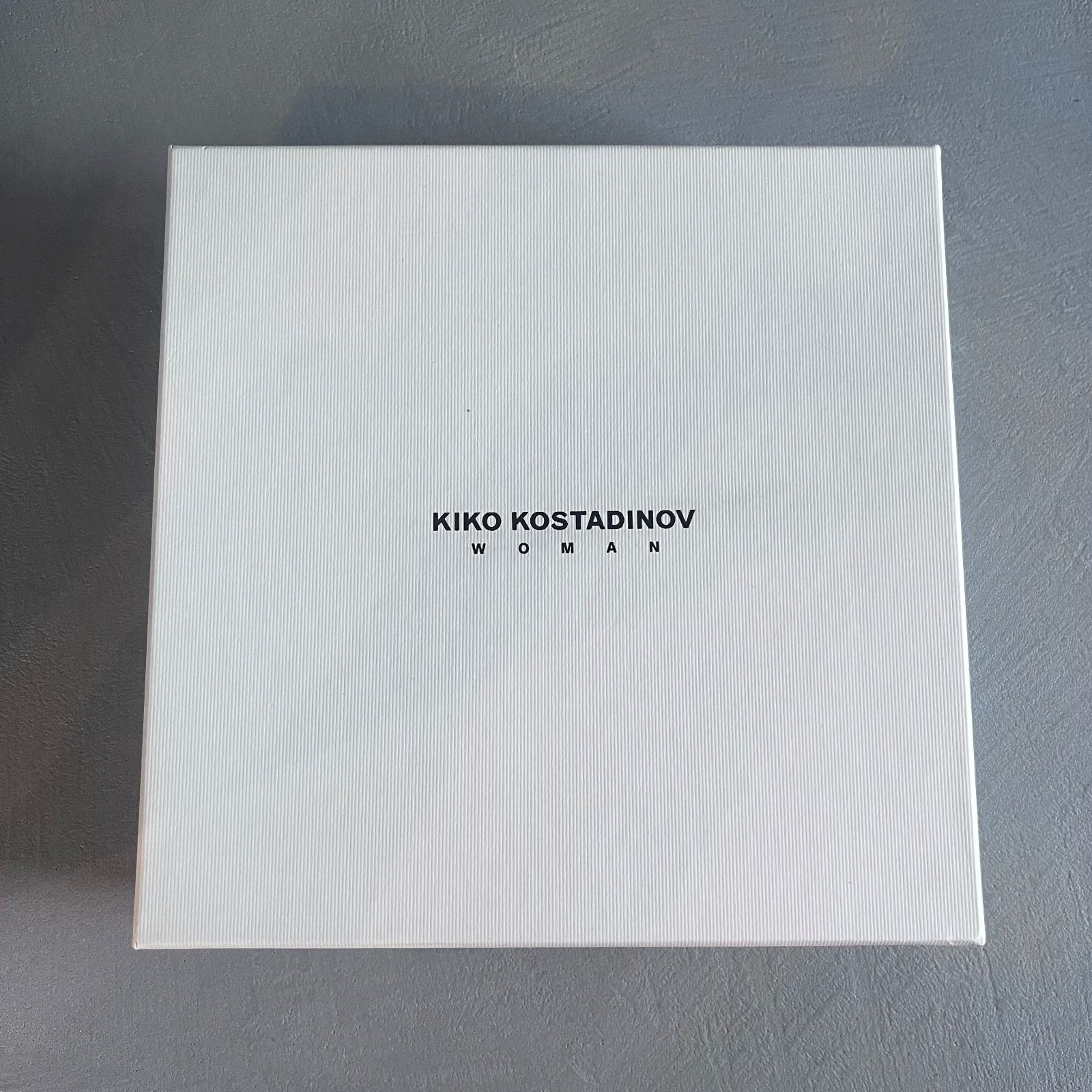 KIKO KOSTADINOV/キココスタディノフ ガンメタル Small Geo Necklace