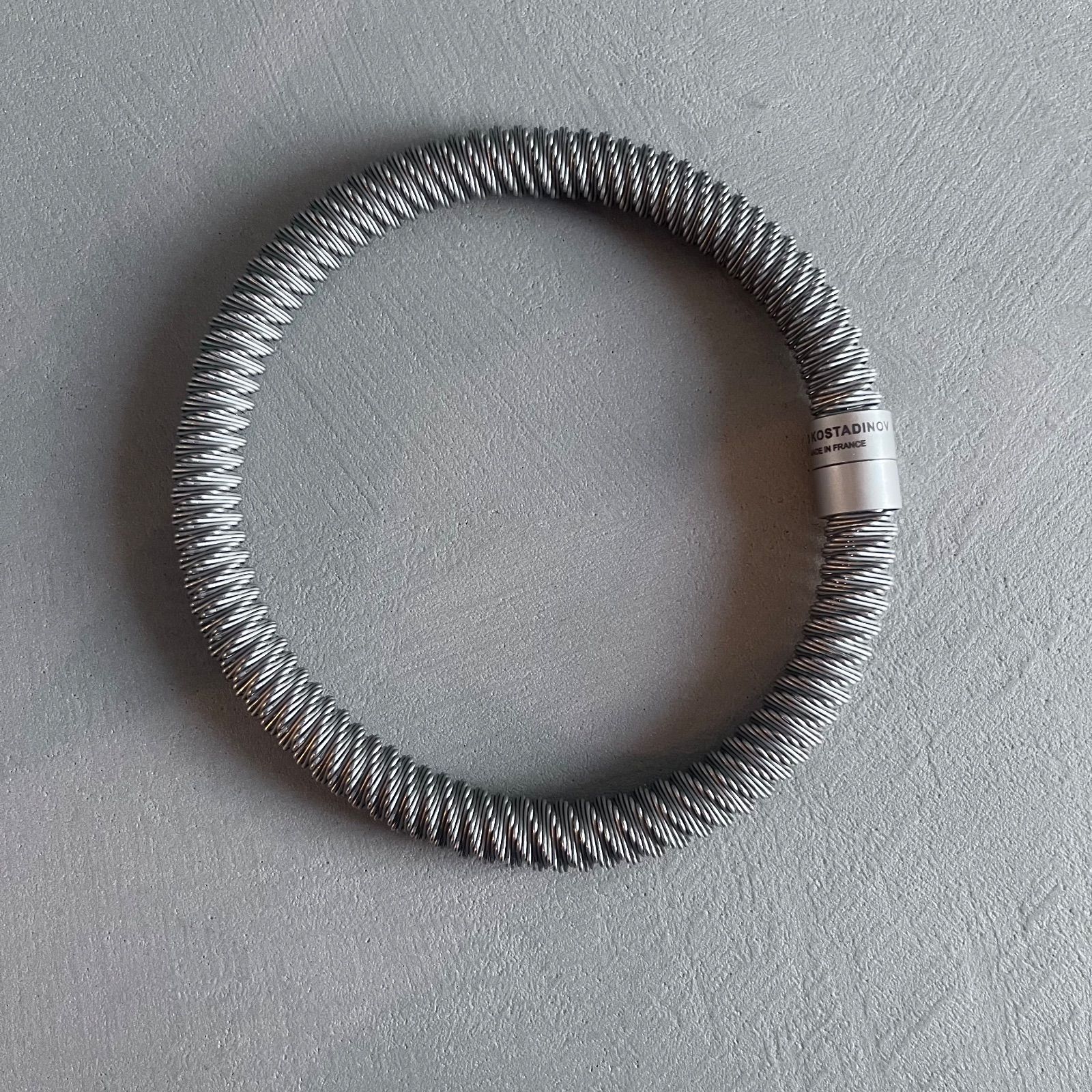 KIKO KOSTADINOV/キココスタディノフ ガンメタル Small Geo Necklace