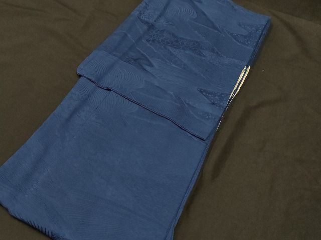 平和屋本店□色無地 まとめて 3点 花柄 流水 紗綾形 干割れ 地紋 など