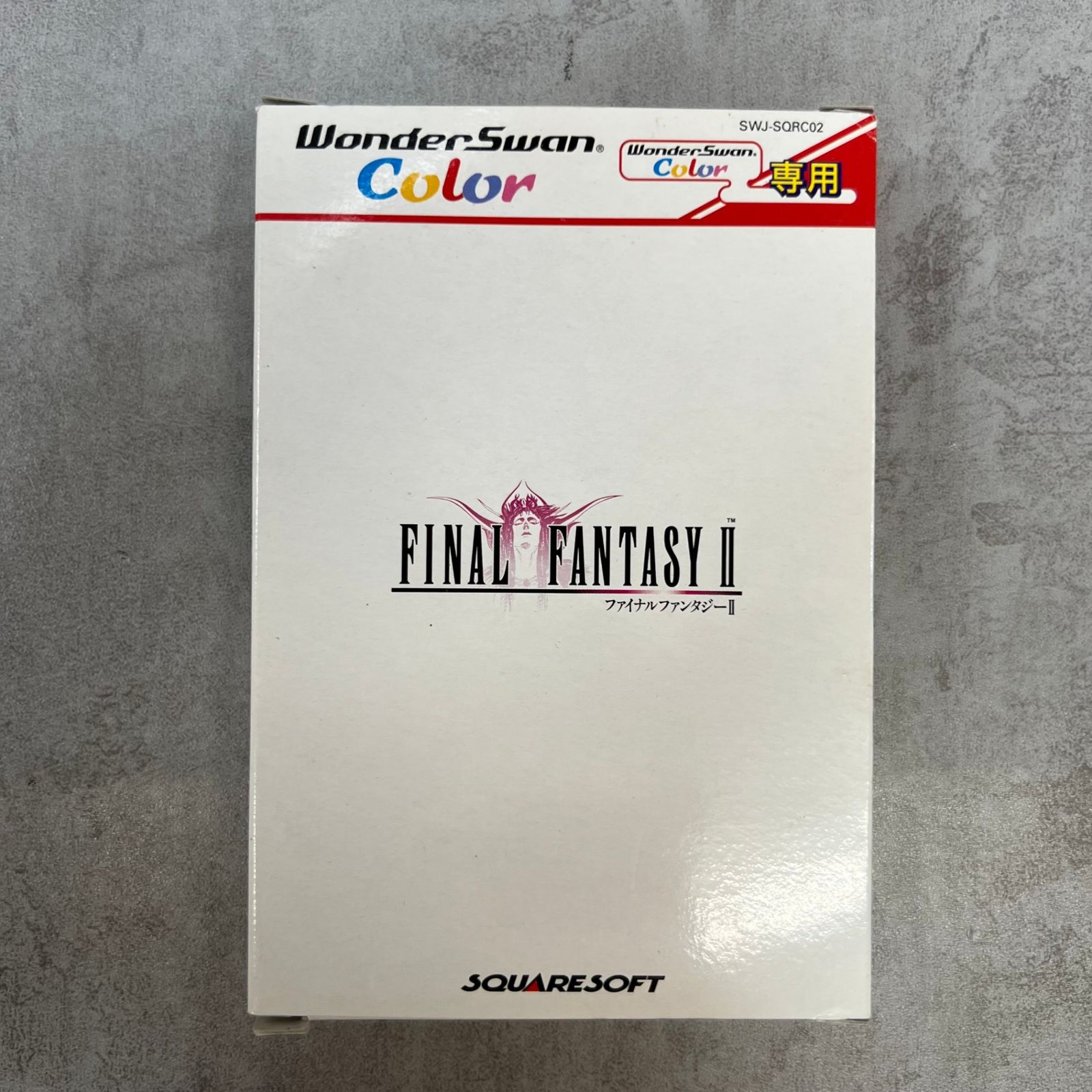  ワンダースワンカラー ファイナルファンタジー2 4 2本セット WonderSwanColor FINALFANTSYⅡ Ⅳ SQUARESOFT スクエアソフト ソフト ワンダースワン