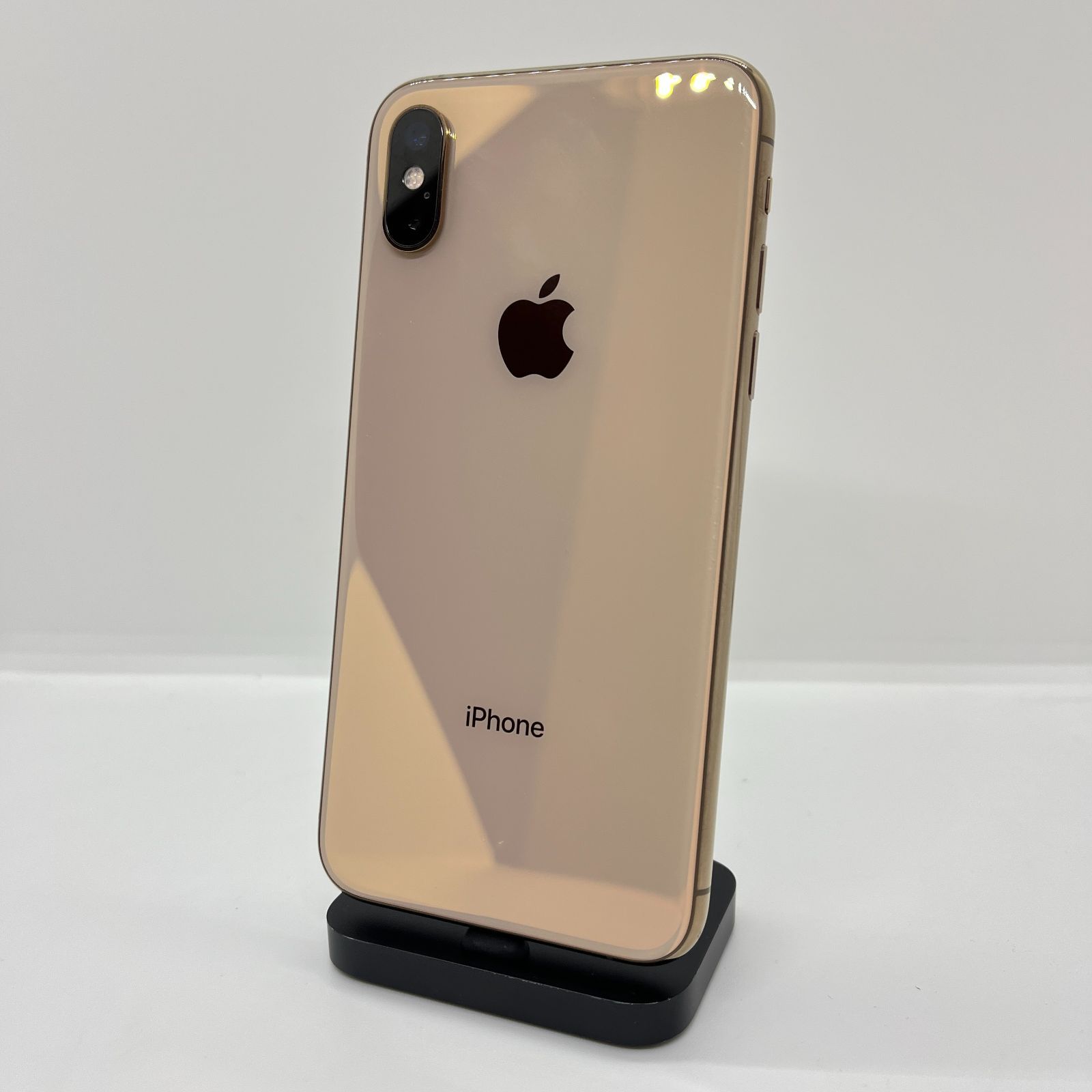 バッテリー最大容量100％】iPhoneXs 64GB ゴールド【SIMロック解除済み