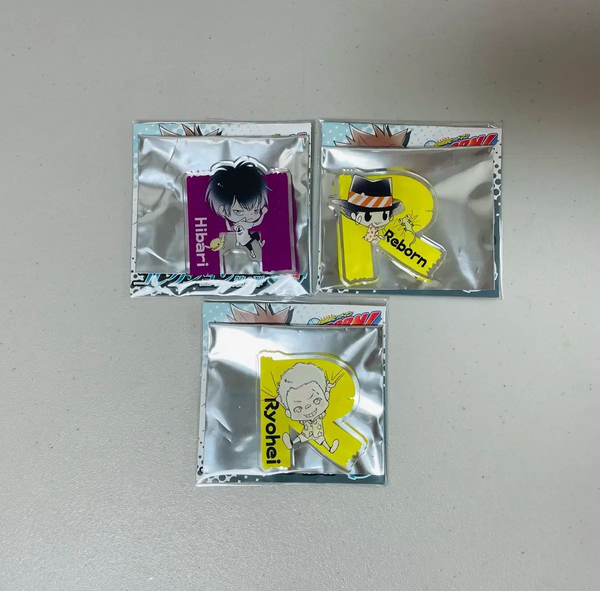 家庭教師ヒットマンREBORN! GARI 접프샵アクリルバッジまとめ渡会 雲雀